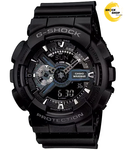 CASIO G-SHOCK นาฬิกาผู้ชาย รุ่น GA-110-1B คาสิโอ จีช็อค