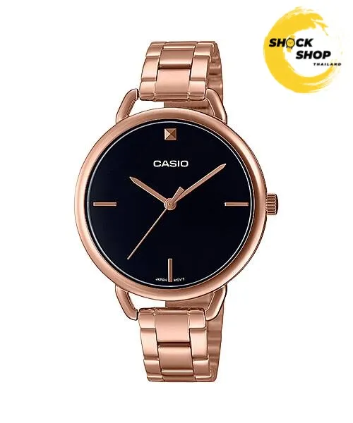 CASIO นาฬิกาผู้หญิง รุ่น LTP-E415PG-1C คาสิโอ