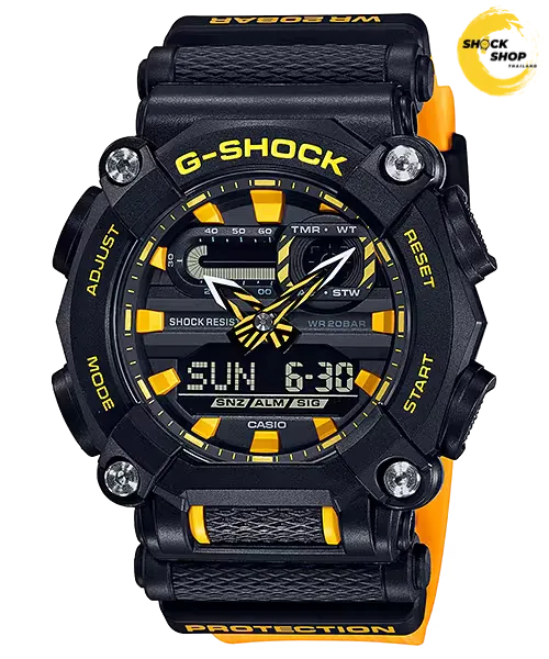 CASIO G-SHOCK นาฬิกาผู้ชาย รุ่น GA-900A-1A9 ซีรีส์ GA-900 จีช็อค