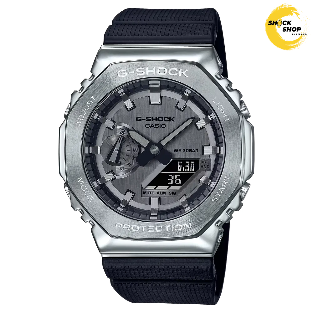 CASIO G-SHOCK นาฬิกาผู้ชาย รุ่น GM-2100-1A ซีรีส์ GM-2100 จีช็อค