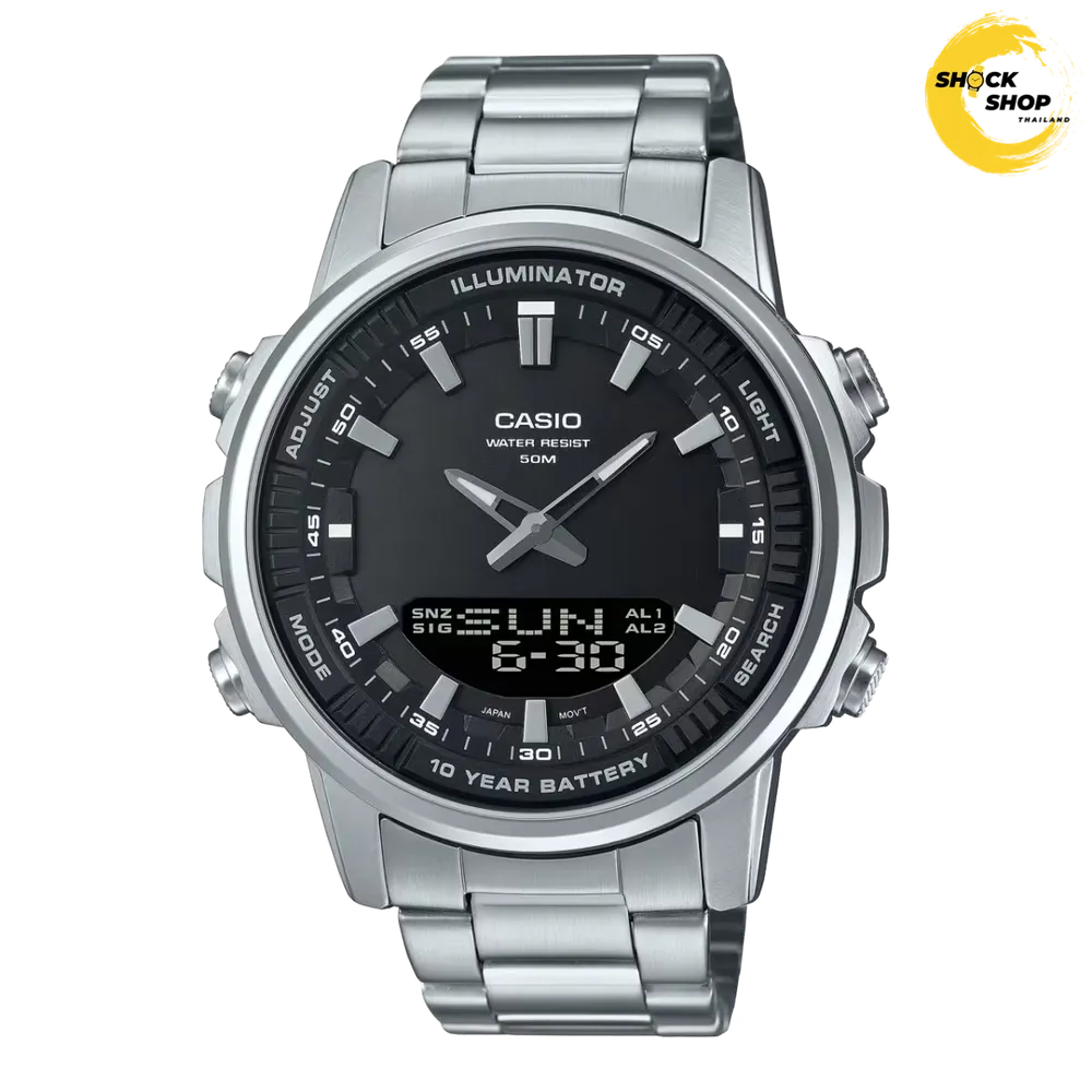 CASIO นาฬิกาผู้ชาย รุ่น AMW-880D-1AV คาสิโอ