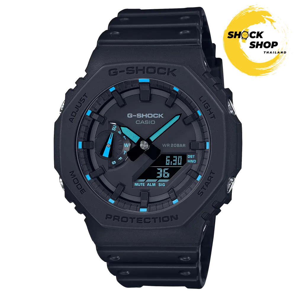 CASIO G-SHOCK นาฬิกาผู้ชาย รุ่น GA-2100-1A2 ซีรีส์ GA-2100 จีช็อค