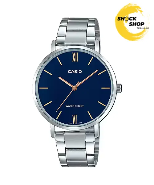 CASIO นาฬิกาผู้หญิง รุ่น LTP-VT01D-2B คาสิโอ