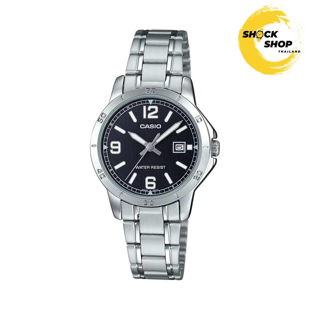 CASIO นาฬิกาผู้หญิง รุ่น LTP-V004D-1B2 คาสิโอ