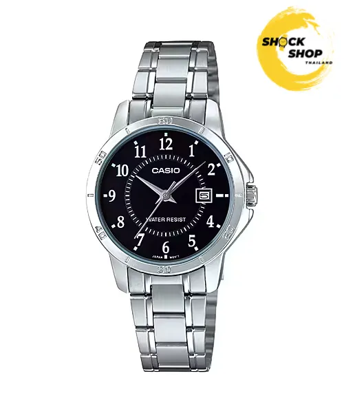 CASIO นาฬิกาผู้หญิง รุ่น LTP-V004D-1B คาสิโอ