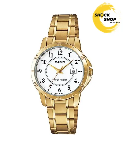 CASIO นาฬิกาผู้หญิง รุ่น LTP-V004G-7B คาสิโอ