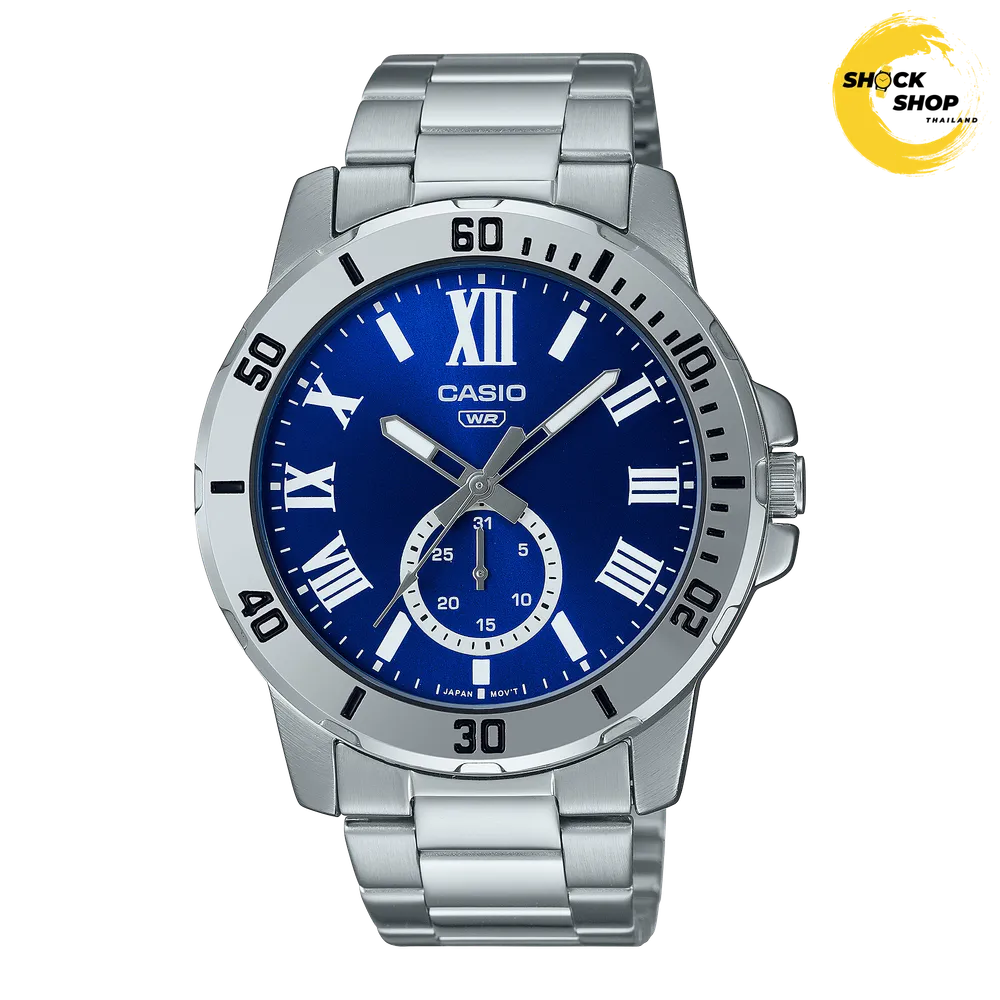 CASIO นาฬิกาผู้ชาย รุ่น MTP-VD200D-2B คาสิโอ