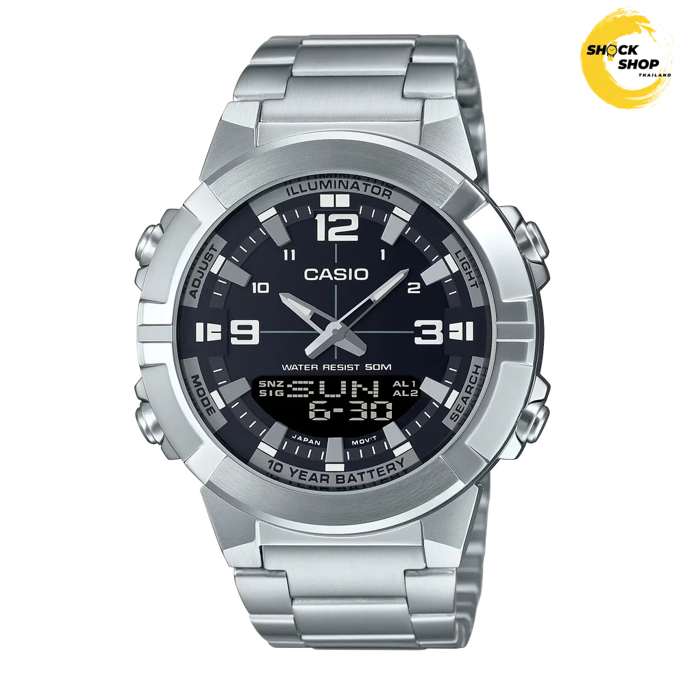 CASIO นาฬิกาผู้ชาย รุ่น AMW-870D-1 คาสิโอ