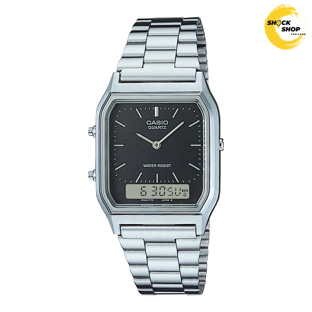 CASIO นาฬิกาข้อมือ รุ่น AQ-230A-1D คาสิโอ
