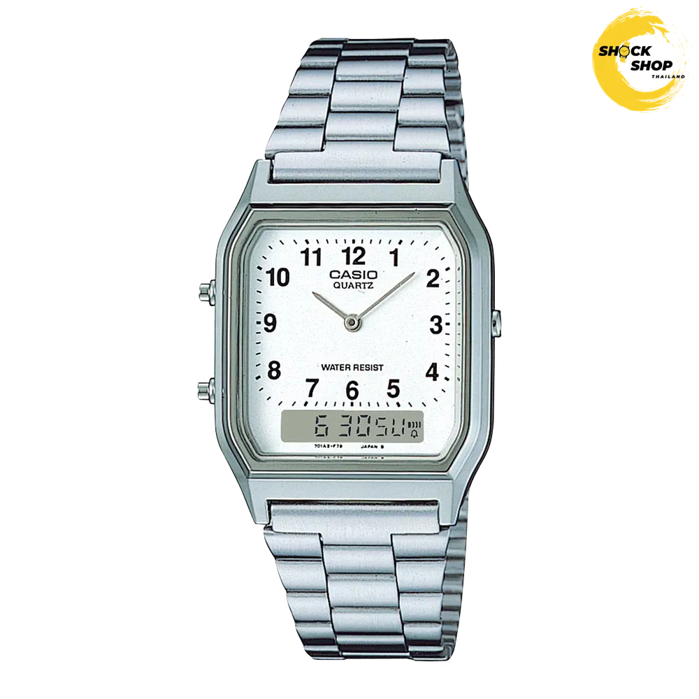CASIO นาฬิกาข้อมือ รุ่น AQ-230A-7B คาสิโอ