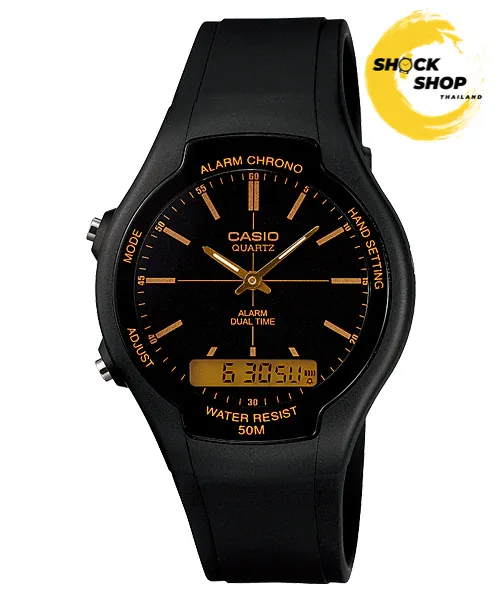 CASIO นาฬิกาข้อมือ รุ่น AW-90H-9E คาสิโอ