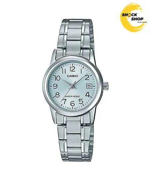 CASIO นาฬิกาผู้หญิง รุ่น LTP-V002D-2B คาสิโอ