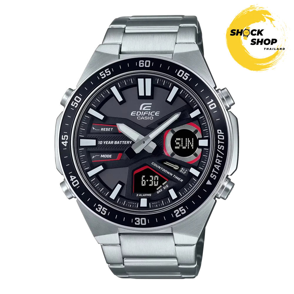 CASIO EDIFICE นาฬิกาผู้ชาย รุ่น EFV-C110D-1A4V คาสิโอ