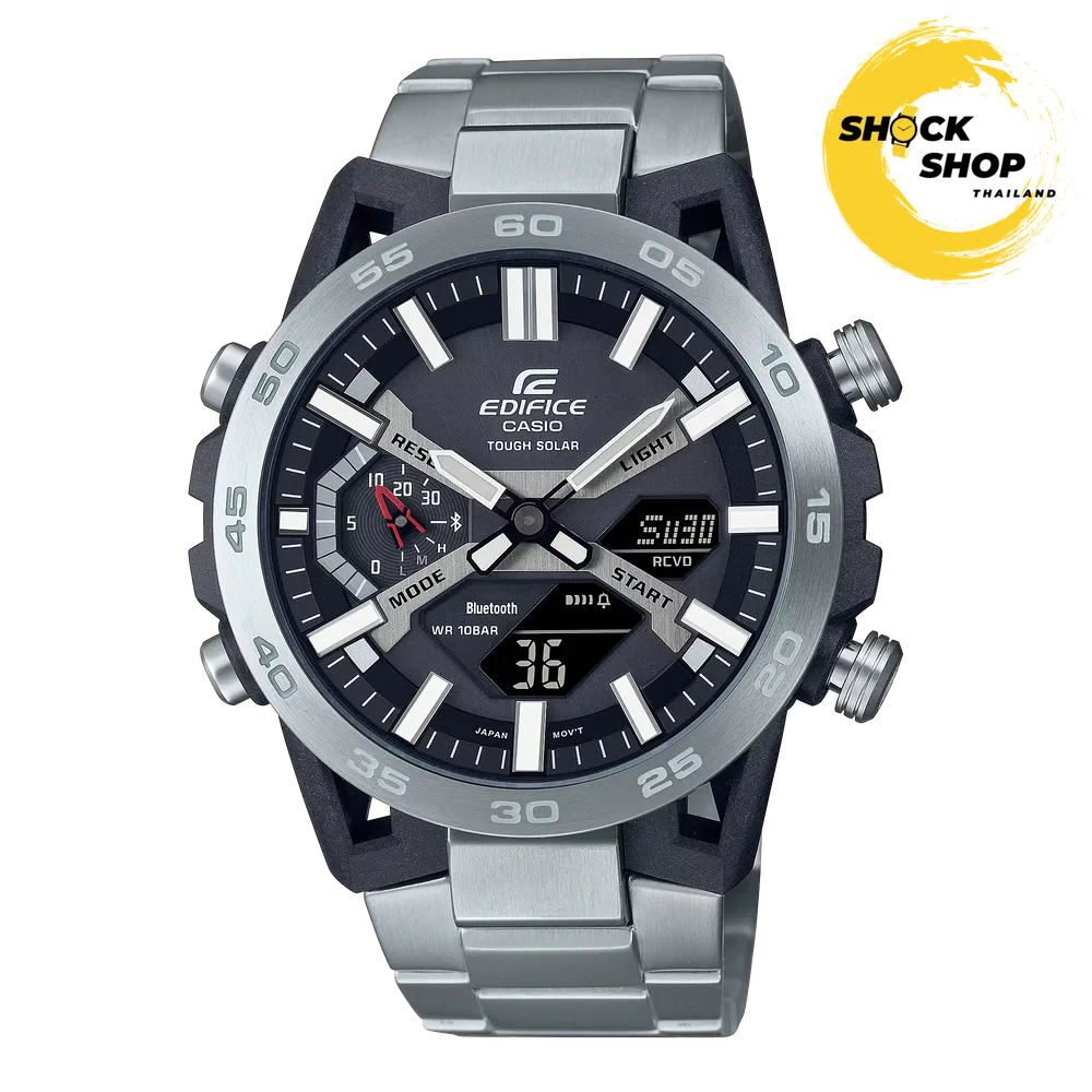 CASIO EDIFICE นาฬิกาผู้ชาย รุ่น ECB-2000D-1A คาสิโอ