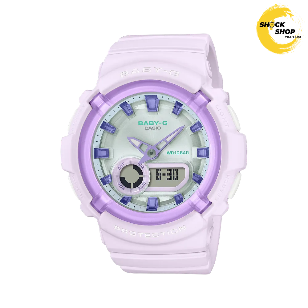 CASIO BABY-G นาฬิกาผู้หญิง รุ่น BGA-280SW-6A ซีรีส์ BGA-280 เบบี้จี