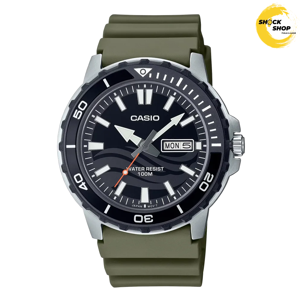 CASIO นาฬิกาผู้ชาย รุ่น MTD-125-3AV คาสิโอ