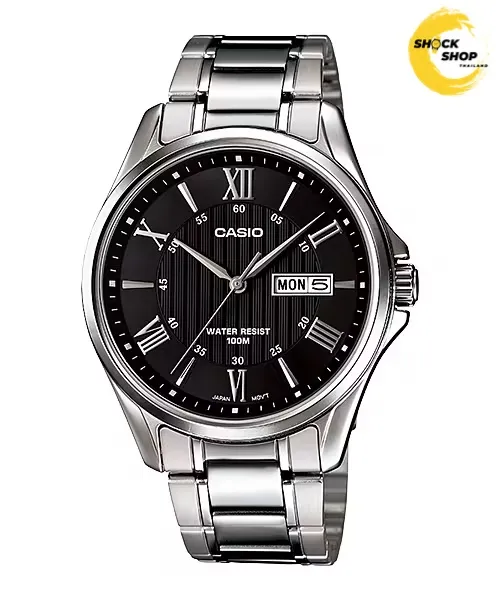 CASIO นาฬิกาผู้ชาย รุ่น MTP-1384D-1A คาสิโอ