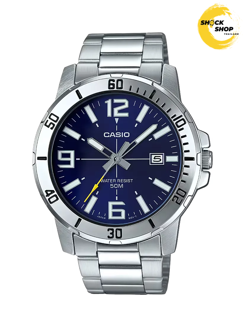 CASIO นาฬิกาผู้ชาย รุ่น MTP-VD01D-2B คาสิโอ