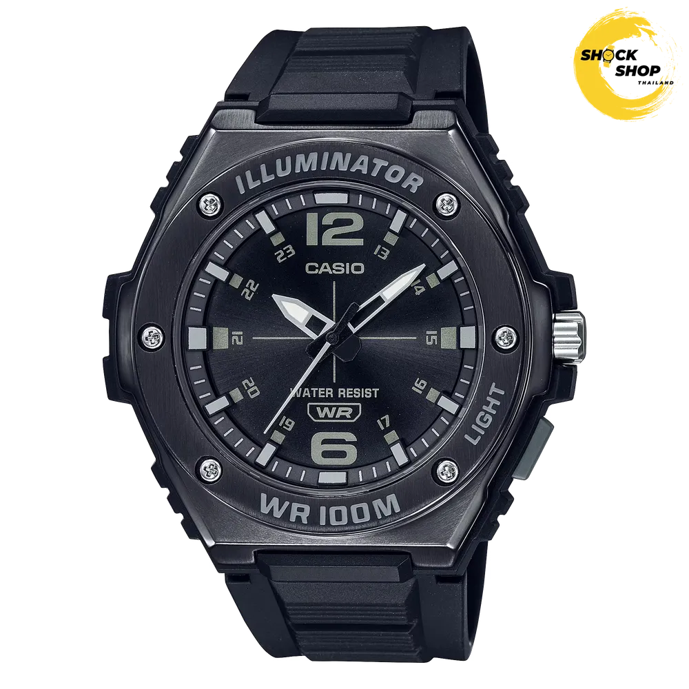 CASIO นาฬิกาผู้ชาย รุ่น MWA-100HB-1AV คาสิโอ