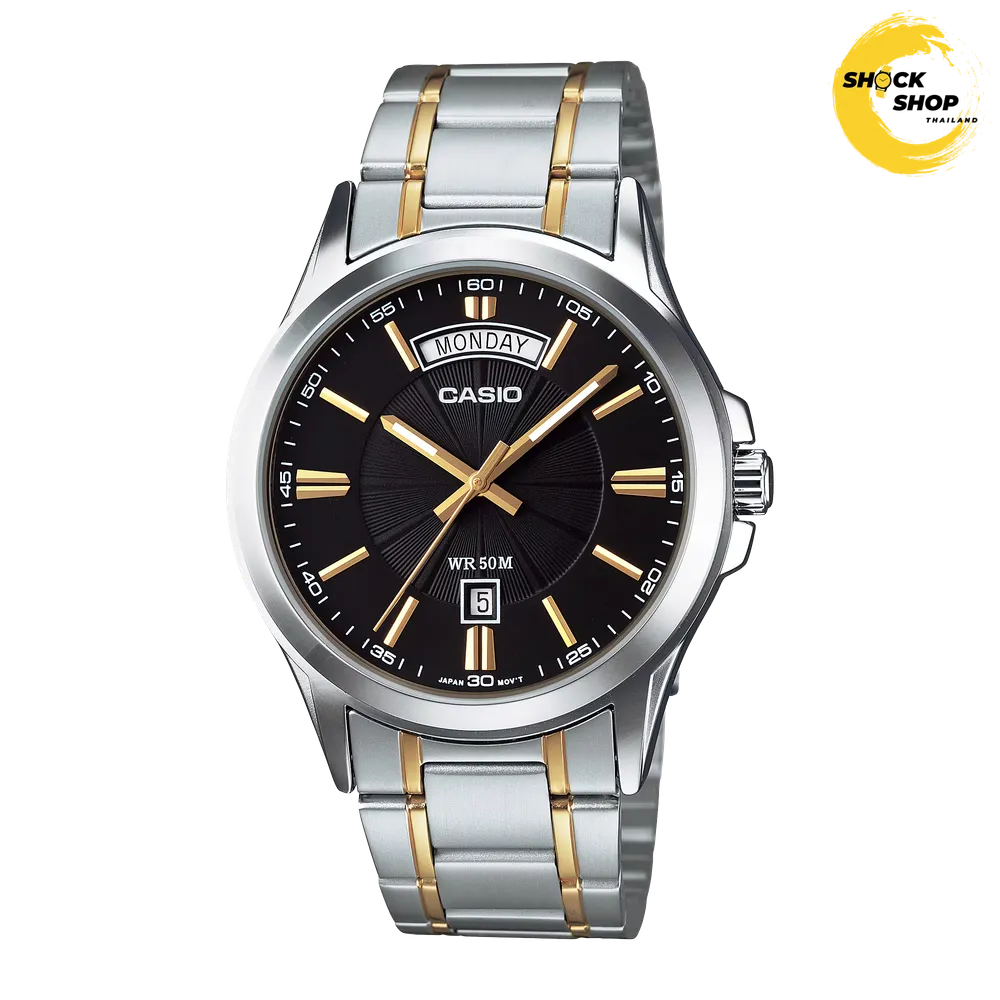 CASIO นาฬิกาผู้ชาย รุ่น MTP-1381G-1A คาสิโอ