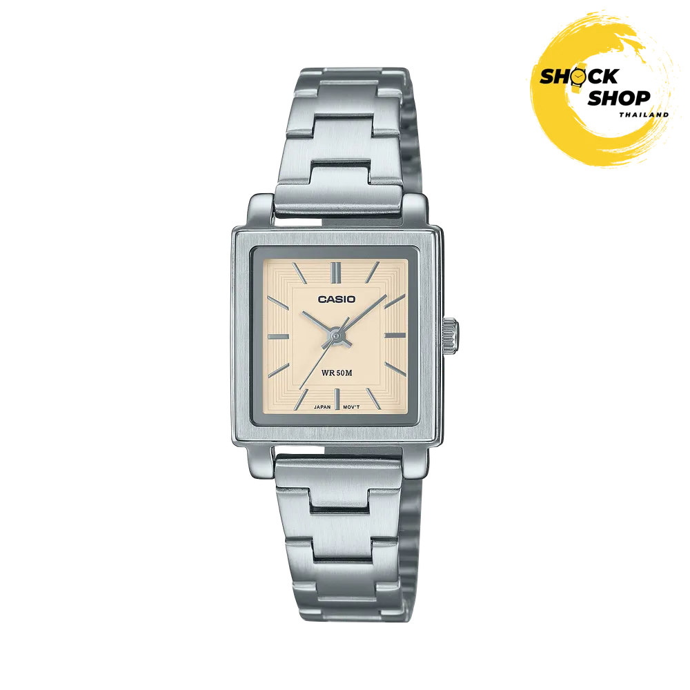 CASIO นาฬิกาผู้หญิง รุ่น LTP-E176D-4AV คาสิโอ