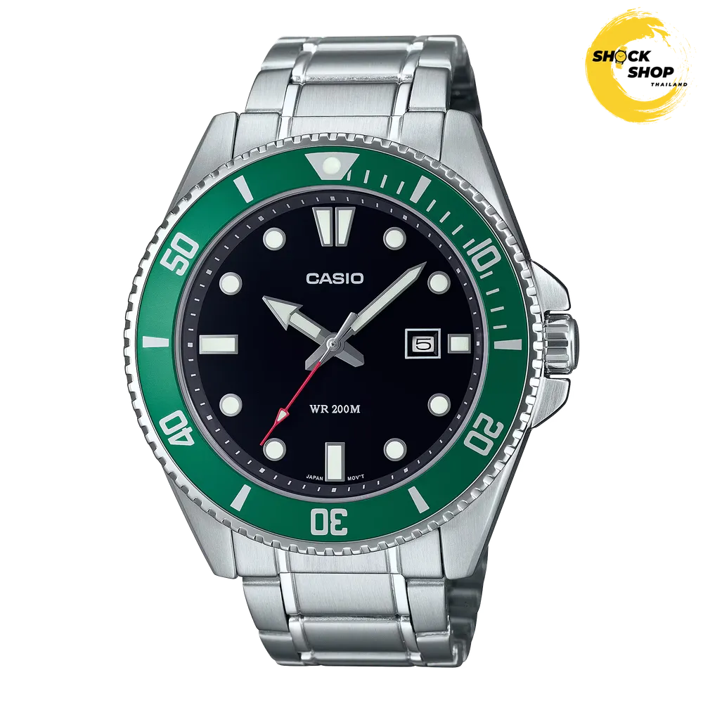CASIO นาฬิกาผู้ชาย รุ่น MDV-107D-3AV คาสิโอ