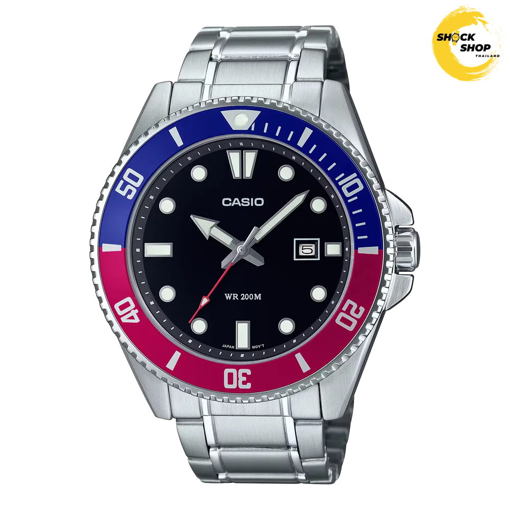 CASIO นาฬิกาผู้ชาย รุ่น MDV-107D-1A3V คาสิโอ