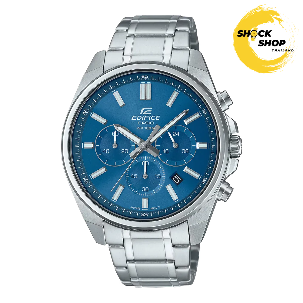 CASIO EDIFICE นาฬิกาผู้ชาย รุ่น EFV-650D-2AV โครโนกราฟมาตรฐาน
