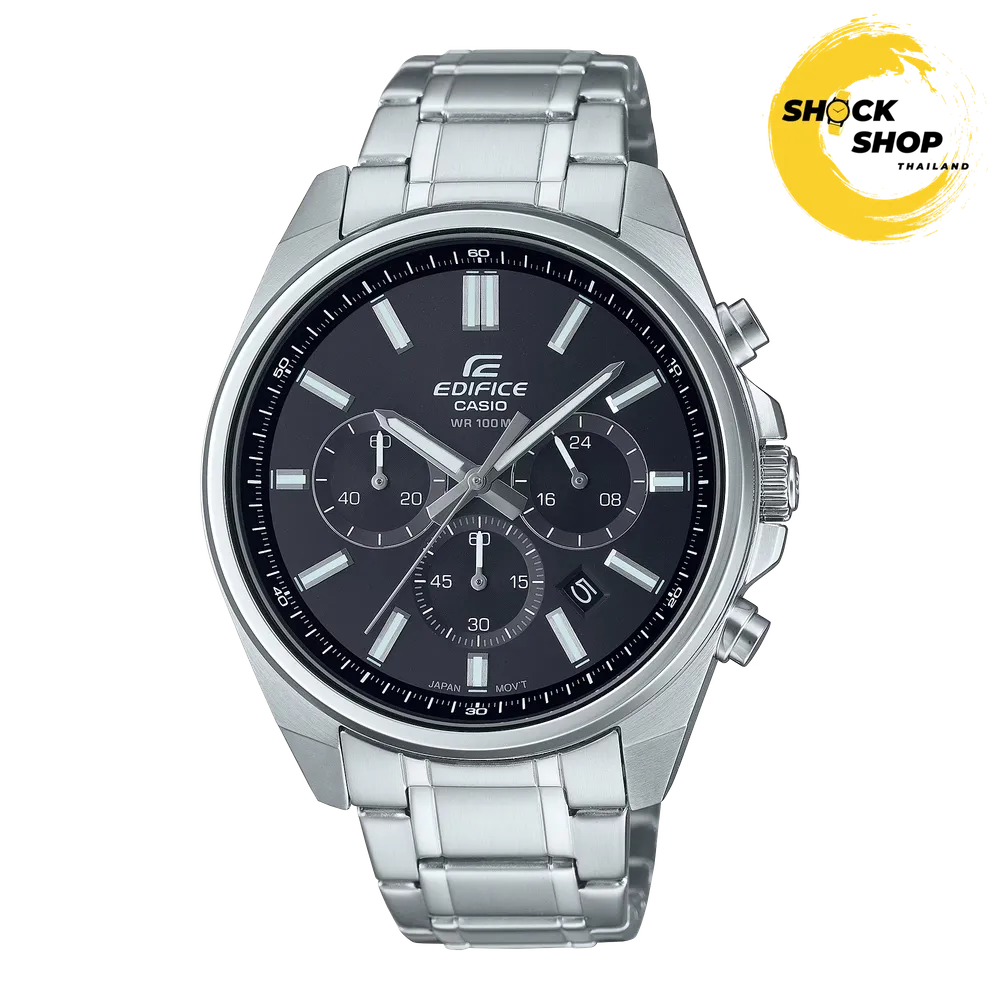 CASIO EDIFICE นาฬิกาผู้ชาย รุ่น EFV-650D-1AV โครโนกราฟมาตรฐาน