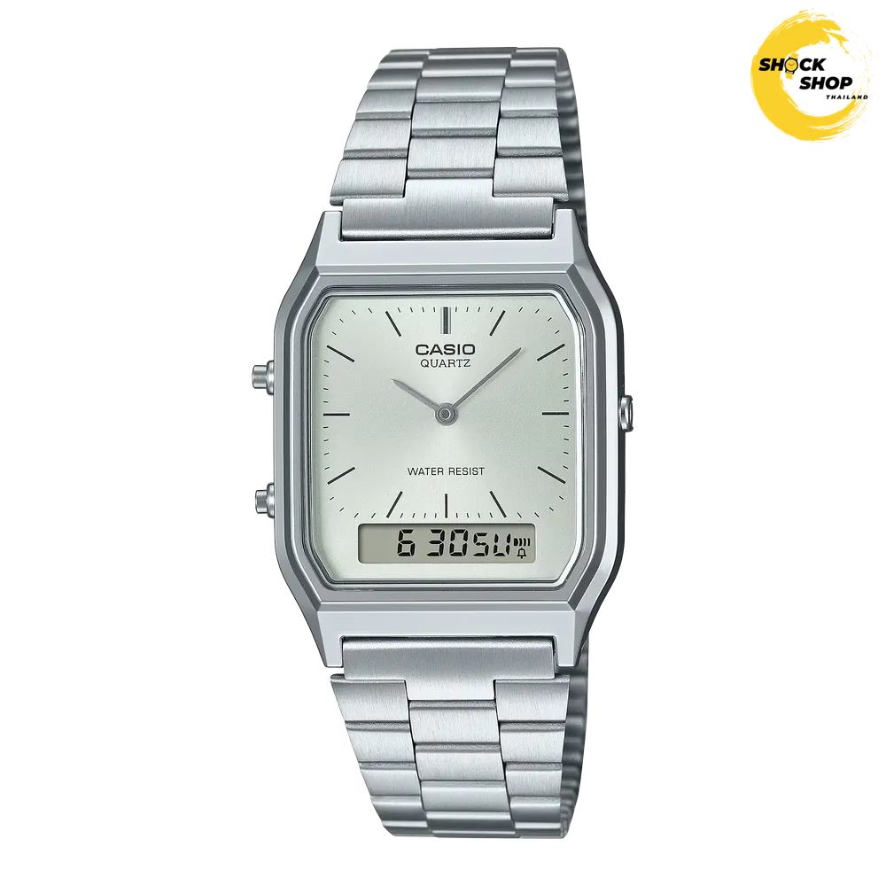 CASIO นาฬิกาผู้หญิง รุ่น AQ-230A-7AMQY คาสิโอ