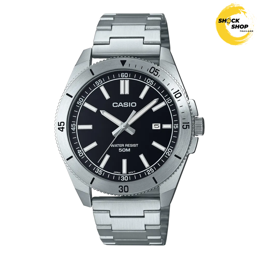 CASIO นาฬิกาผู้ชาย รุ่น MTP-B155D-1EV คาสิโอ