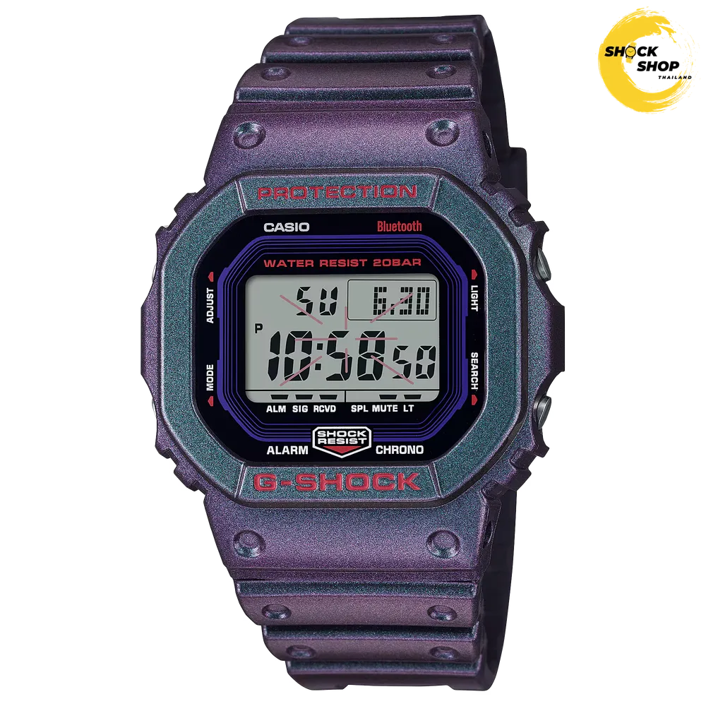 CASIO G-SHOCK นาฬิกาผู้ชาย รุ่น DW-B5600AH-6 ซีรีส์ 5600 จีช็อค