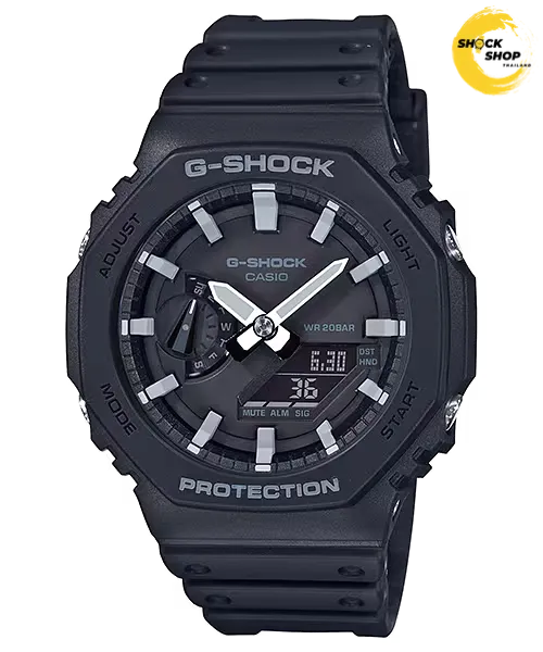 CASIO G-SHOCK นาฬิกาข้อมือ ผู้ชาย รุ่น GA-2100-1A จีช็อค