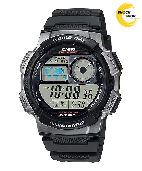 CASIO นาฬิกาผู้ชาย รุ่น AE-1000W-1B คาสิโอ