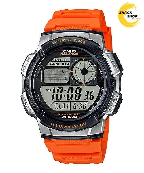 CASIO นาฬิกาผู้ชาย รุ่น AE-1000W-4B คาสิโอ
