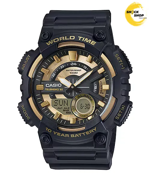 CASIO นาฬิกาผู้ชาย รุ่น AEQ-110BW-9AV คาสิโอ