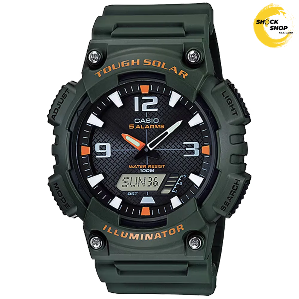 CASIO นาฬิกาผู้ชาย รุ่น AQ-S810W-3AV คาสิโอ
