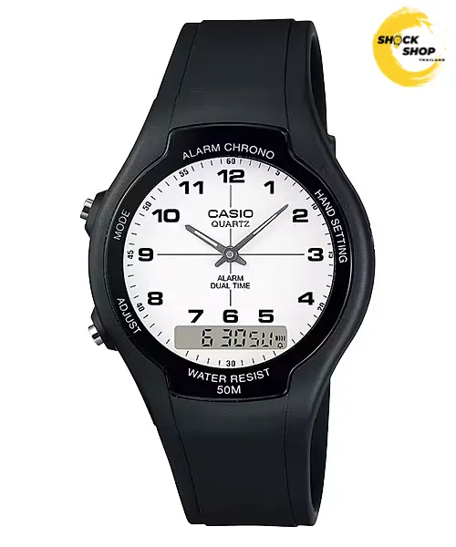 CASIO นาฬิกาข้อมือ รุ่น AW-90H-7E คาสิโอ