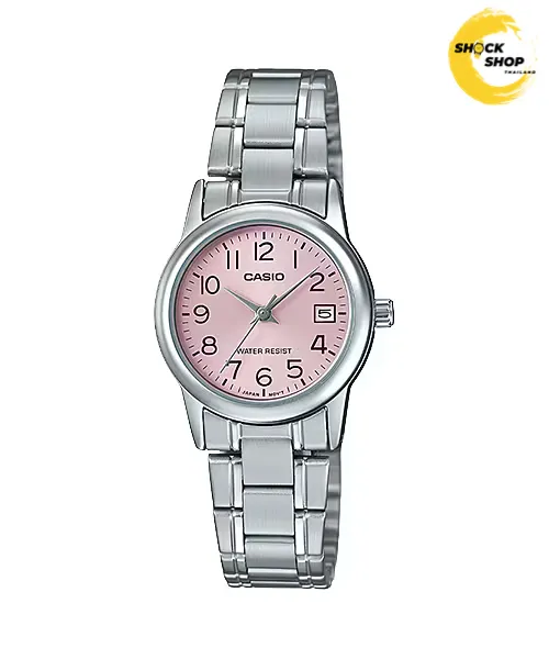 CASIO นาฬิกาข้อมือผู้หญิง รุ่น LTP-V002D-4B คาสิโอ