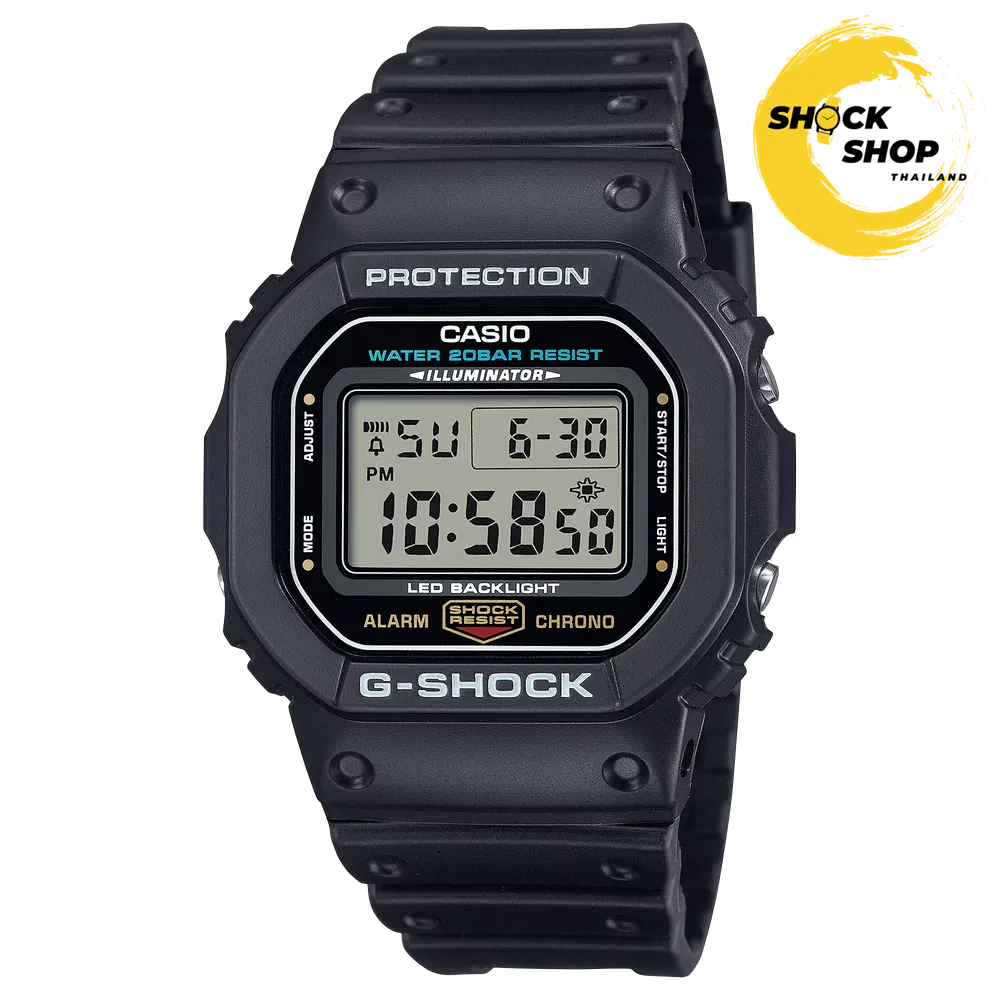 CASIO G-SHOCK นาฬิกาผู้ชาย รุ่น DW-5600UE-1 ซีรีส์ 5600 จีช็อค