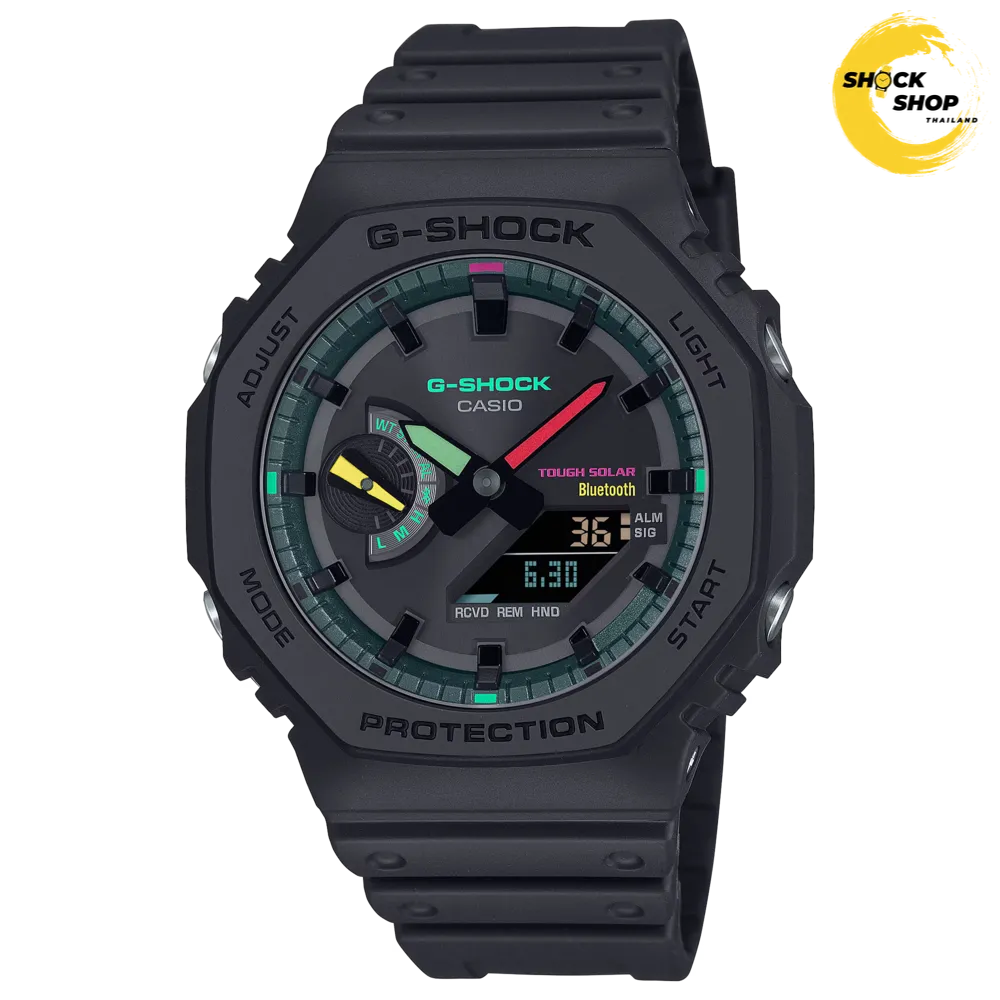 CASIO G-SHOCK นาฬิกาผู้ชาย รุ่น GA-B2100MF-1A ซีรีส์ 2100 จีช็อค