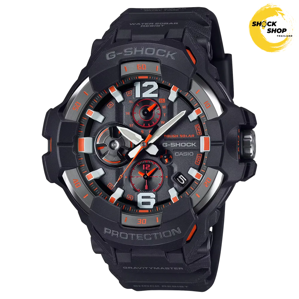 G-SHOCK GRAVITYMASTER นาฬิกาผู้ชาย รุ่น GR-B300-1A4 จีช็อค MASTER OF G - AIR