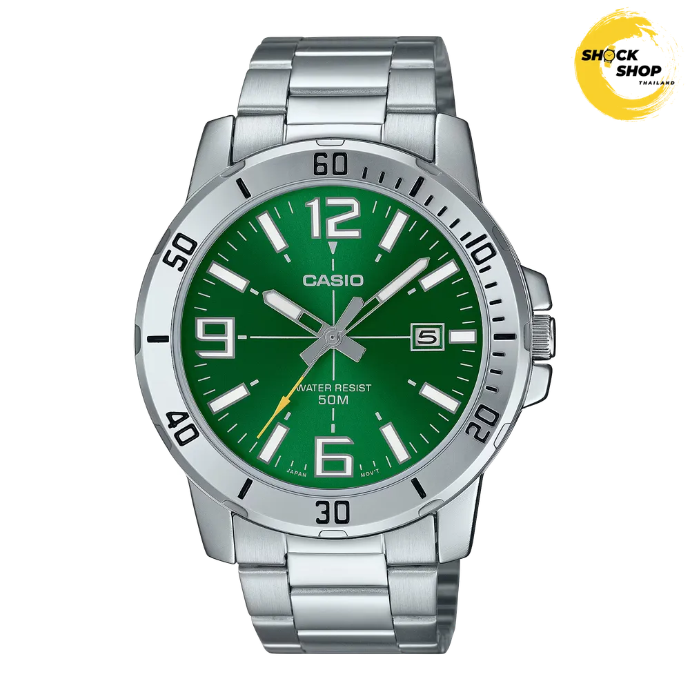 CASIO นาฬิกาผู้ชาย รุ่น MTP-VD01D-3BV คาสิโอ
