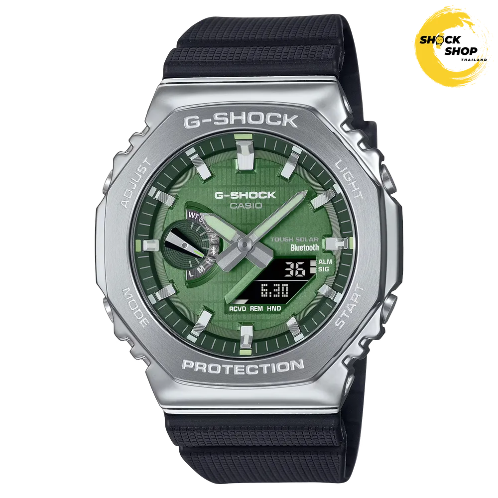 CASIO G-SHOCK นาฬิกาข้อมือ รุ่น GBM-2100A-1A3 ซีรีส์ 2100 G-STEEL จีช็อค