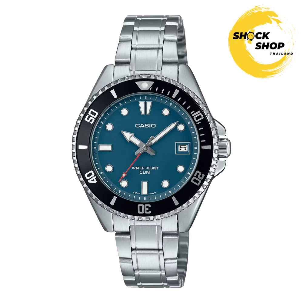 CASIO นาฬิกาข้อมือ รุ่น MDV-10D-2A1 คาสิโอ