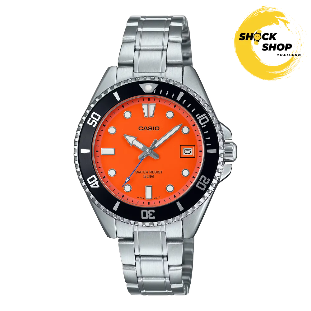CASIO นาฬิกาข้อมือ รุ่น MDV-10D-4A1 คาสิโอ