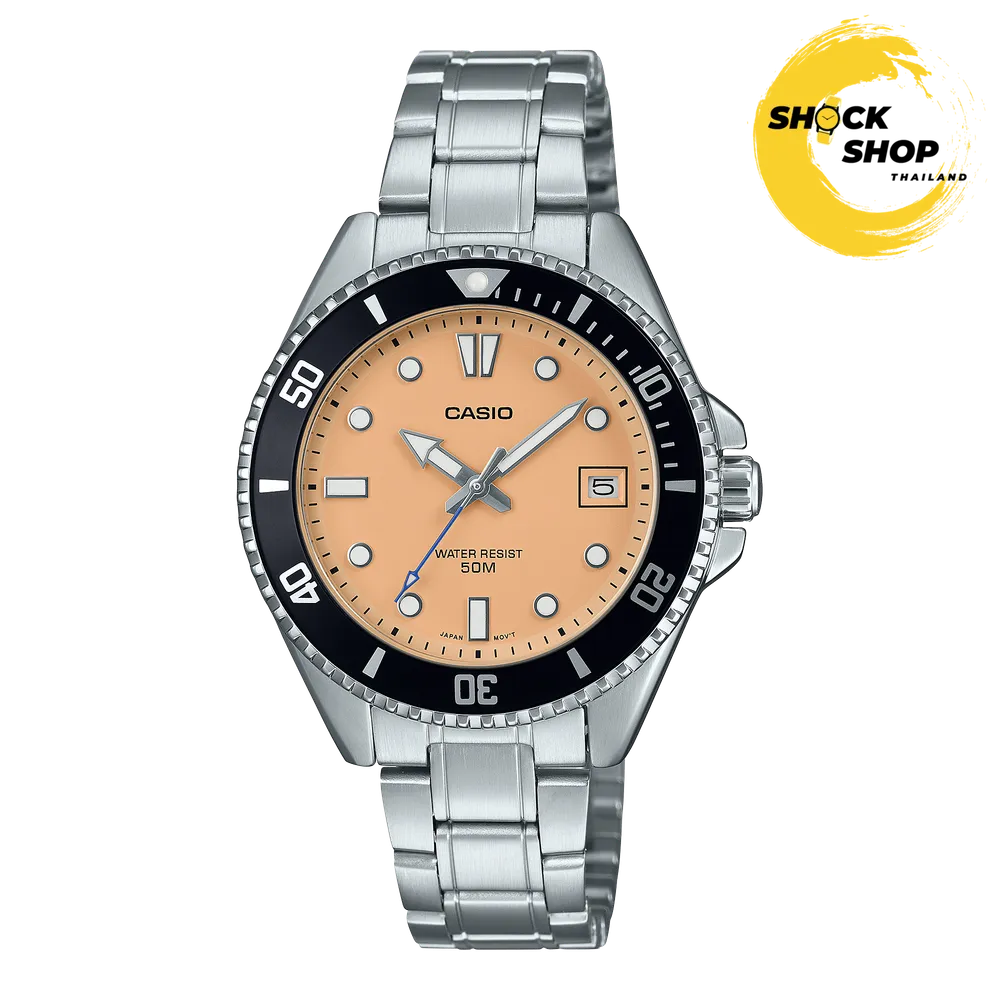 CASIO นาฬิกาข้อมือ รุ่น MDV-10D-4A2 คาสิโอ