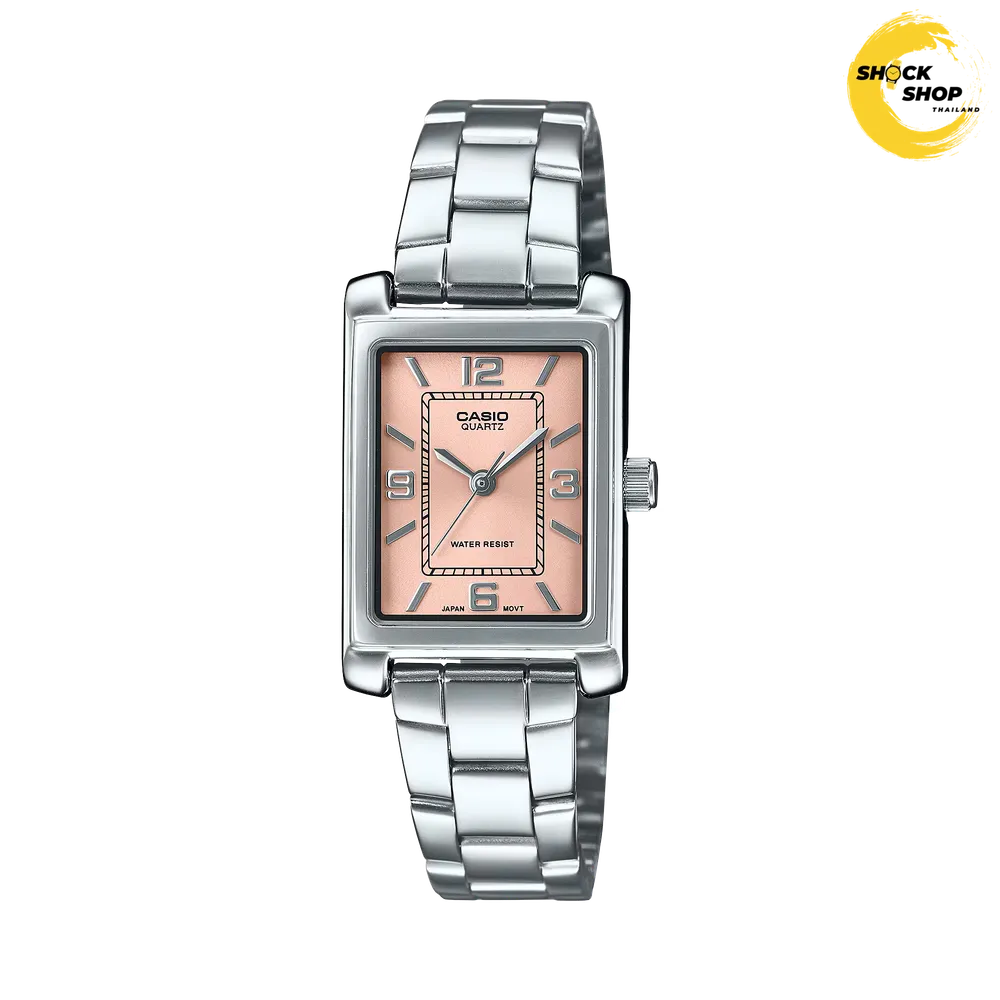 CASIO นาฬิกาข้อมือผู้หญิง รุ่น LTP-1234DD-4A คาสิโอ