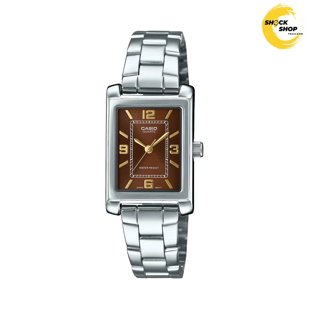 CASIO นาฬิกาข้อมือผู้หญิง รุ่น LTP-1234DD-5A คาสิโอ