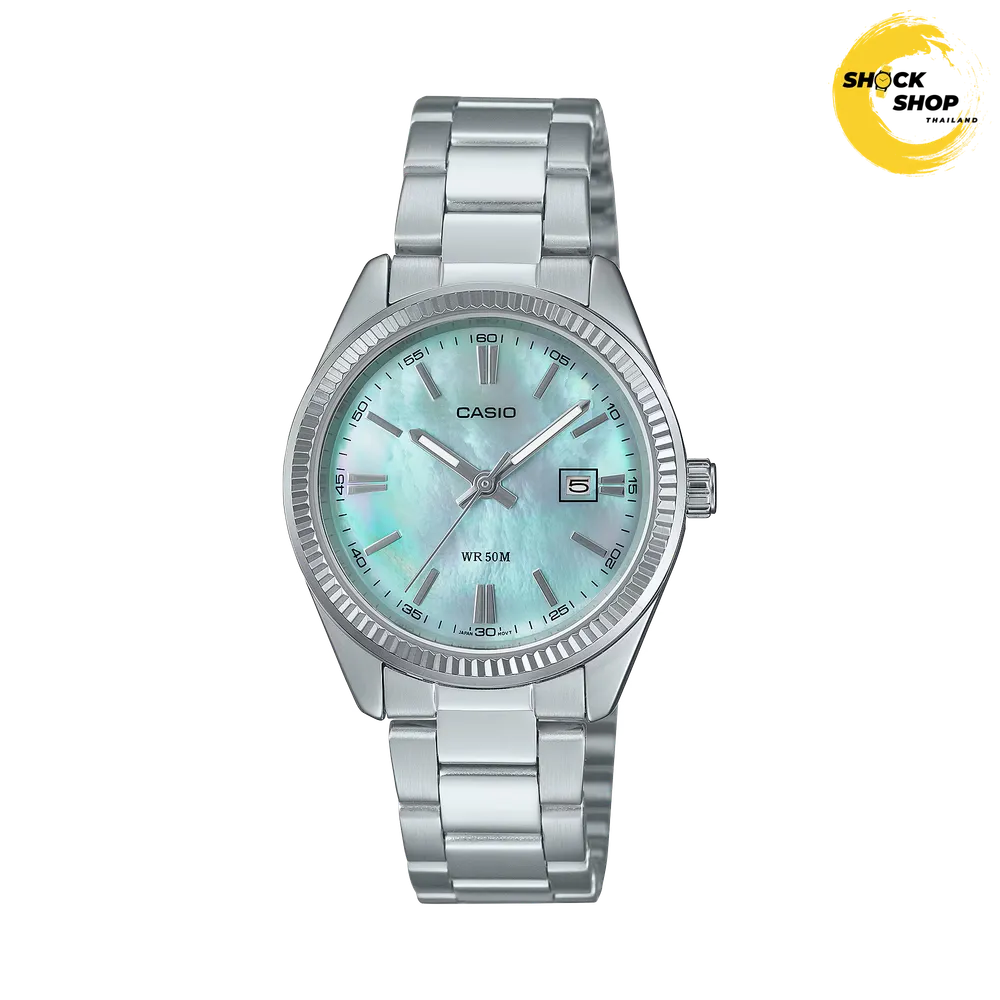 CASIO นาฬิกาข้อมือผู้หญิง รุ่น LTP-1302DS-2A คาสิโอ